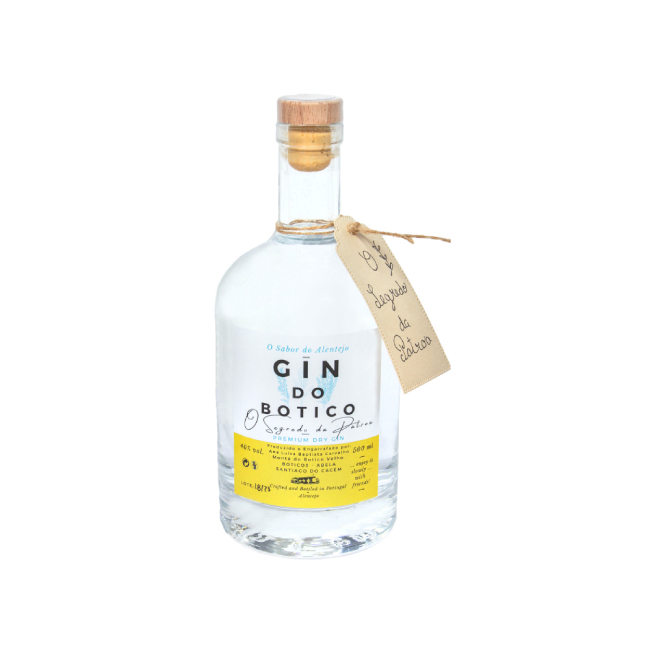 Premium Dry Gin "O Segredo da Patroa" - Gin do Botico – Bebidas Espirituosas do Alentejo