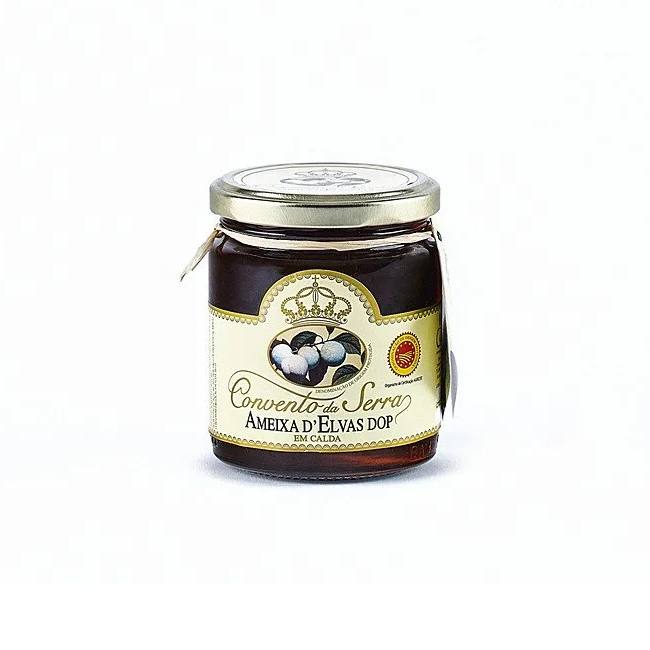 Ameixas D'Elvas DOP em Calda - Frasco de 300g – Compotas, Doces e Pastas do Alentejo