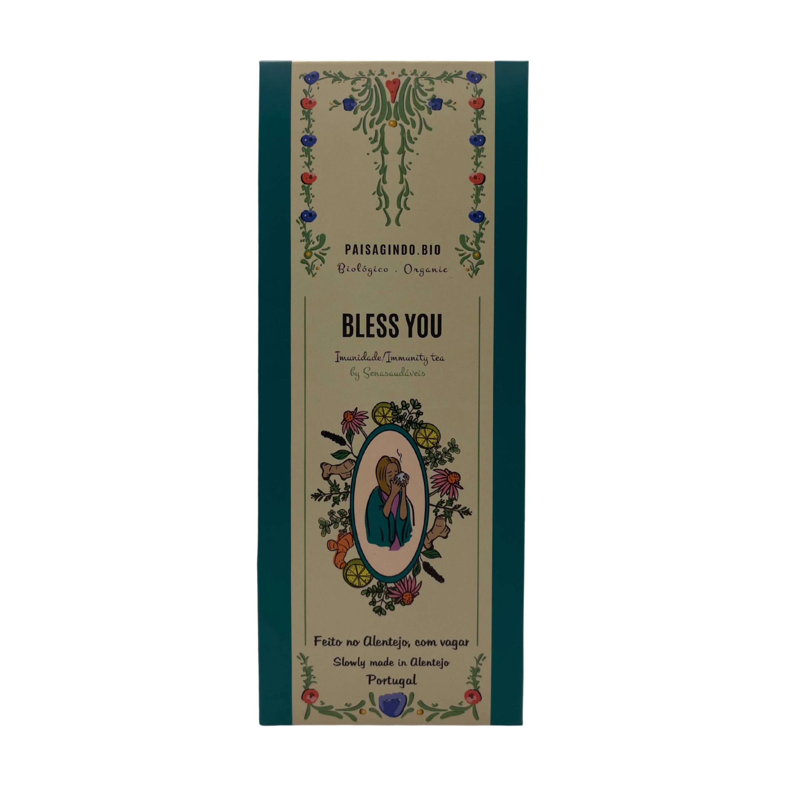 Bless You by "Senasaudáveis" | Tisanas Bio (Reforço Sistema Imunitário) – Chás e Infusões do Alentejo