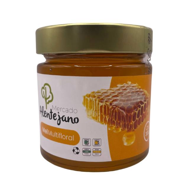 Mel Multifloral Mercado Alentejano - 300g – Mel e Derivados do Alentejo