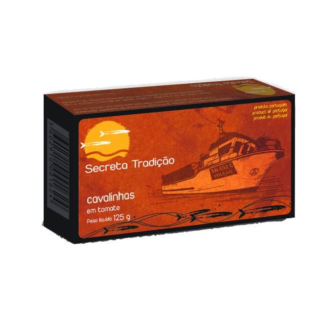 Cavalinha em Tomate (125g) - Secreta Tradição – Conservas do Alentejo