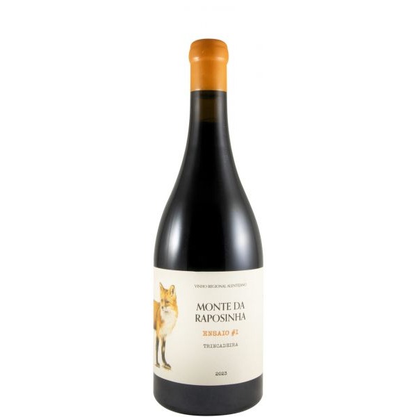 Monte da Raposinha Ensaio I Trincadeira biológico tinto 2023 – Vinho Tinto do Alentejo