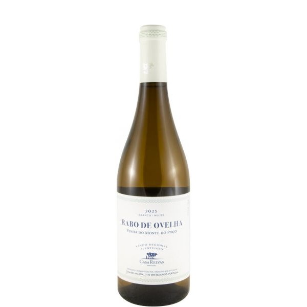 Casa Relvas Rabo de Ovelha branco 2025 – Vinho Branco do Alentejo