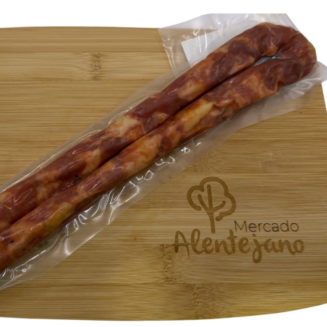 Linguiça Fina de Porco Branco – Enchidos do Alentejo